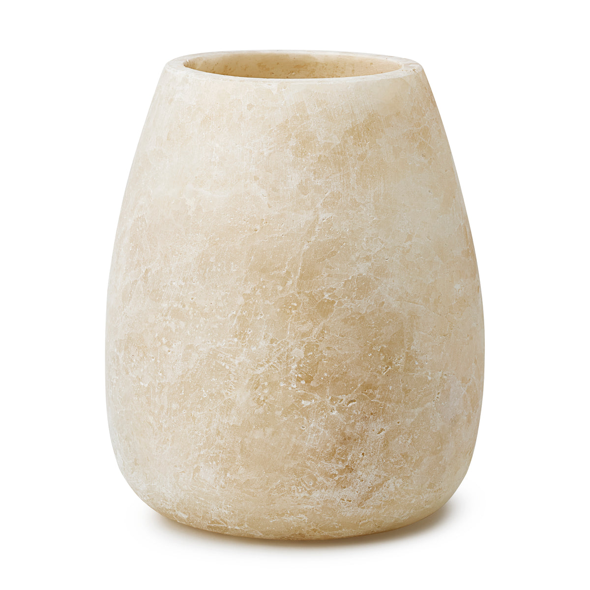 Alabaster Waxinelichthouder Druppel – Albast Kaarshouder