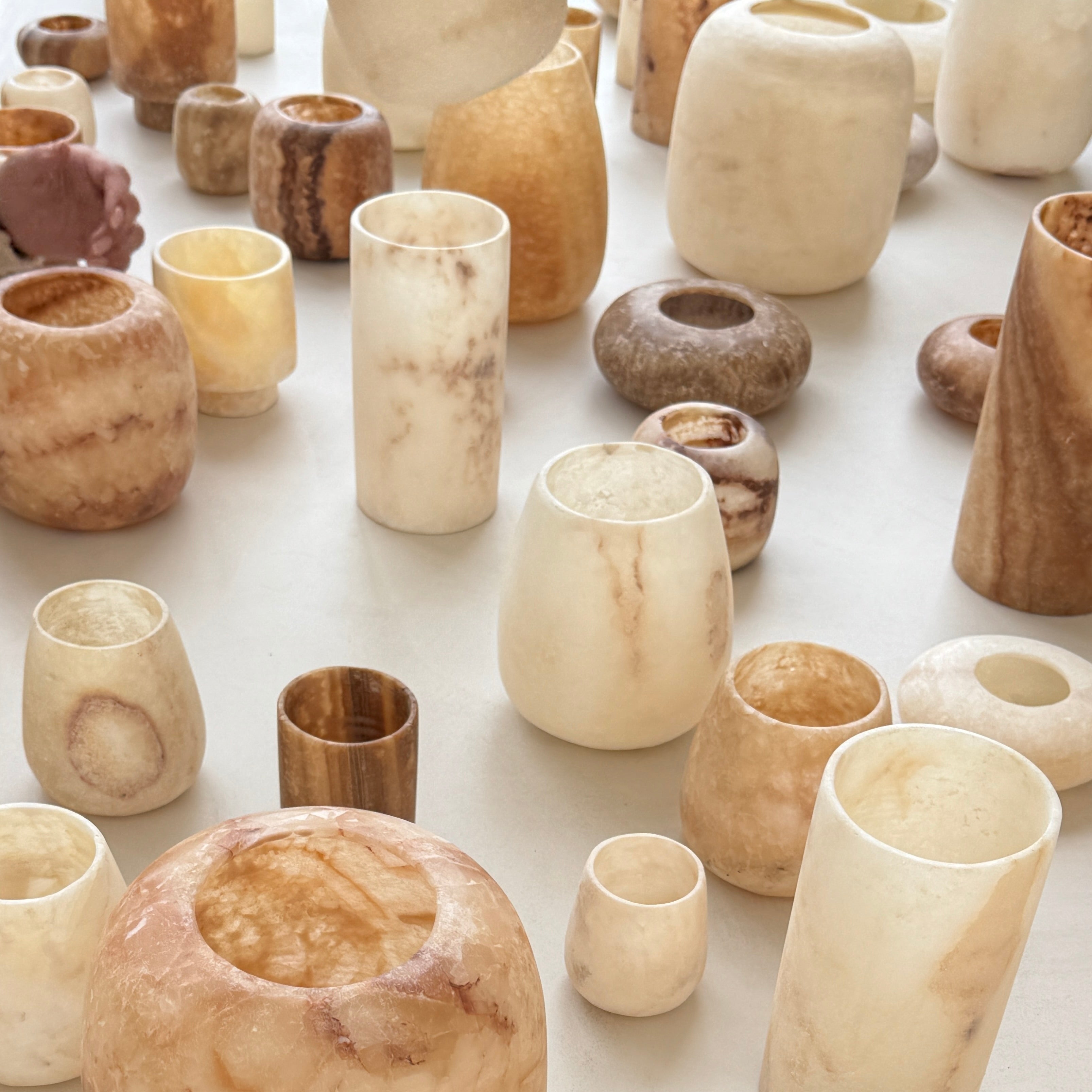 Alabaster Kaarsenhouders Kopen | Handgemaakt & Uniek – Alabaster Home ...